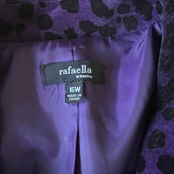 Velvet  leopard trench coat - Picture 2 of 2